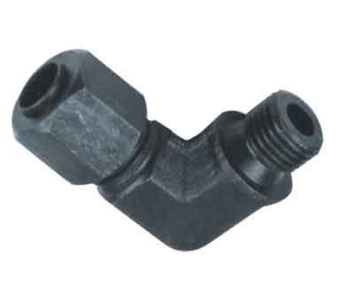 擴口式端直角管接頭